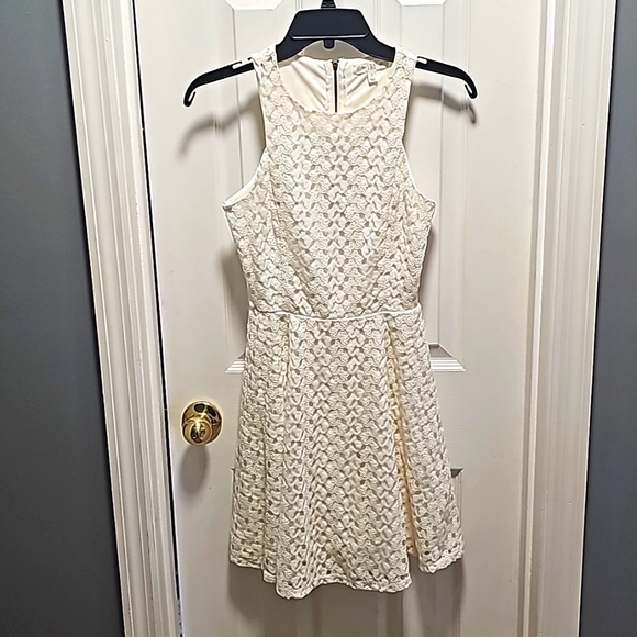 love, Fire Dresses & Skirts - Ladies cream sleeveless dress